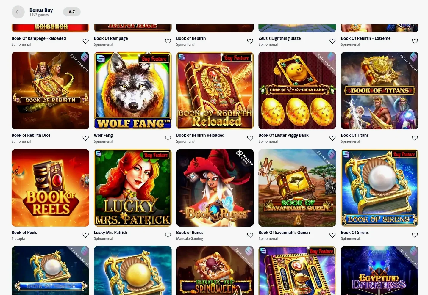 Vulkan Spiele Bonusübersicht 2026